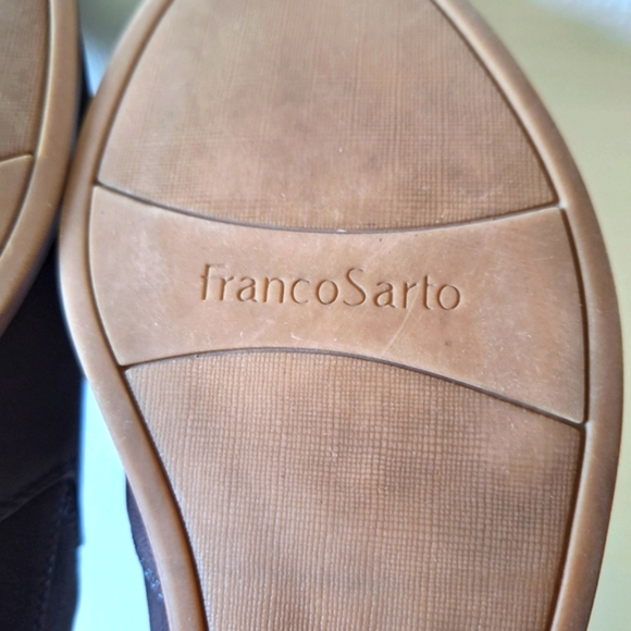 FrancoSarto Women's Brown Slip-On Shoes Like New - Picture 4 of 6